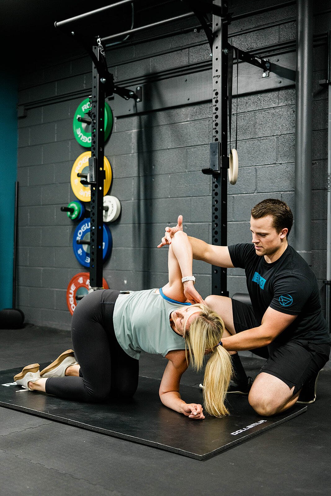 Therapist Helping Client